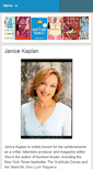 Mobile Screenshot of janicekaplan.com